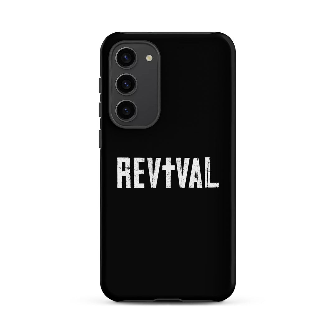 Christian Phone Case Revival Black for Samsung® Samsung® Phone Cases Matte Samsung Galaxy S23 Plus 