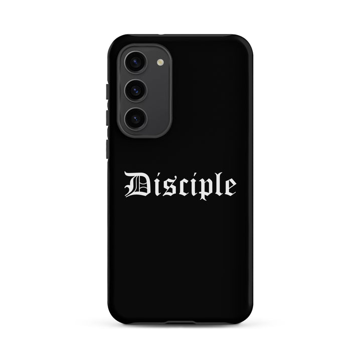 Christian Phone Case Disciple Black for Samsung® Samsung® Phone Cases Matte Samsung Galaxy S23 Plus 