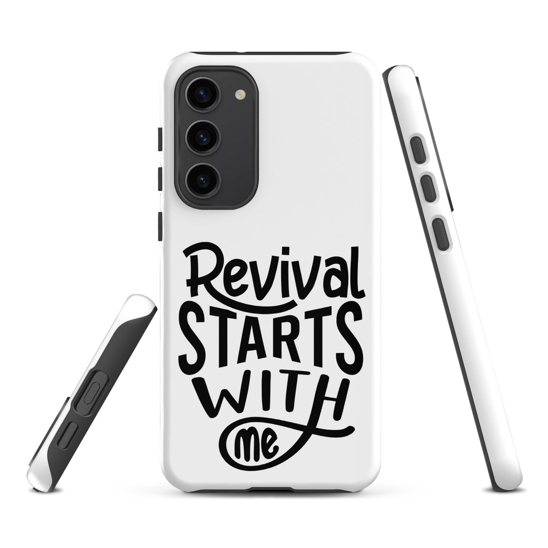 Christian Phone Case Revival Starts With Me White for Samsung® Samsung® Phone Cases   