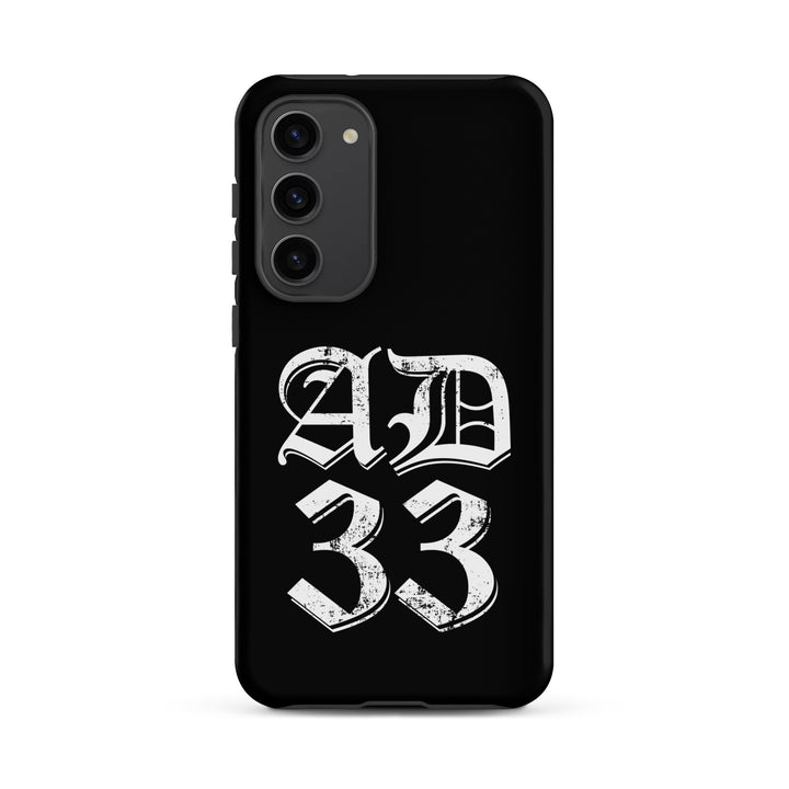 Christian Phone Case AD 33 Old English Black for Samsung® Samsung® Phone Cases Matte Samsung Galaxy S23 Plus 