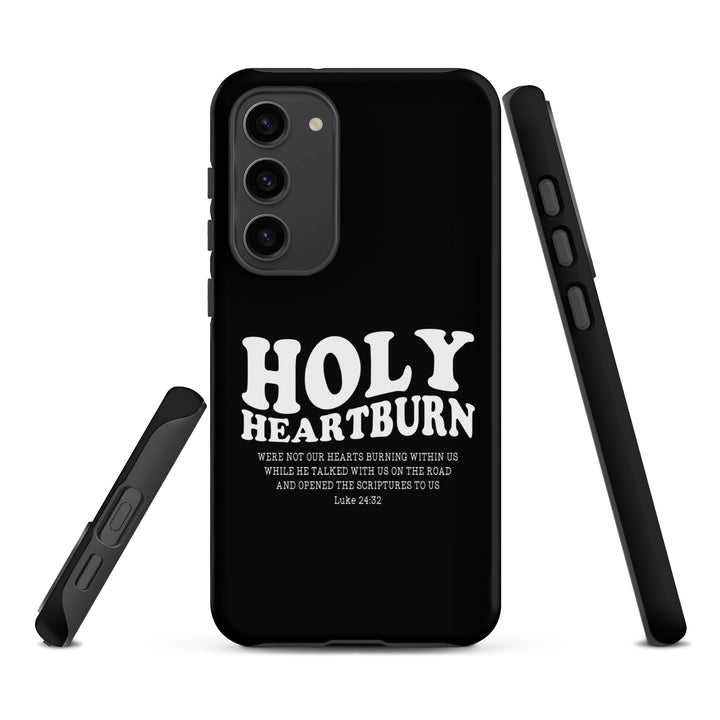 Christian Phone Case Holy Heartburn Black for Samsung® Samsung® Phone Cases   