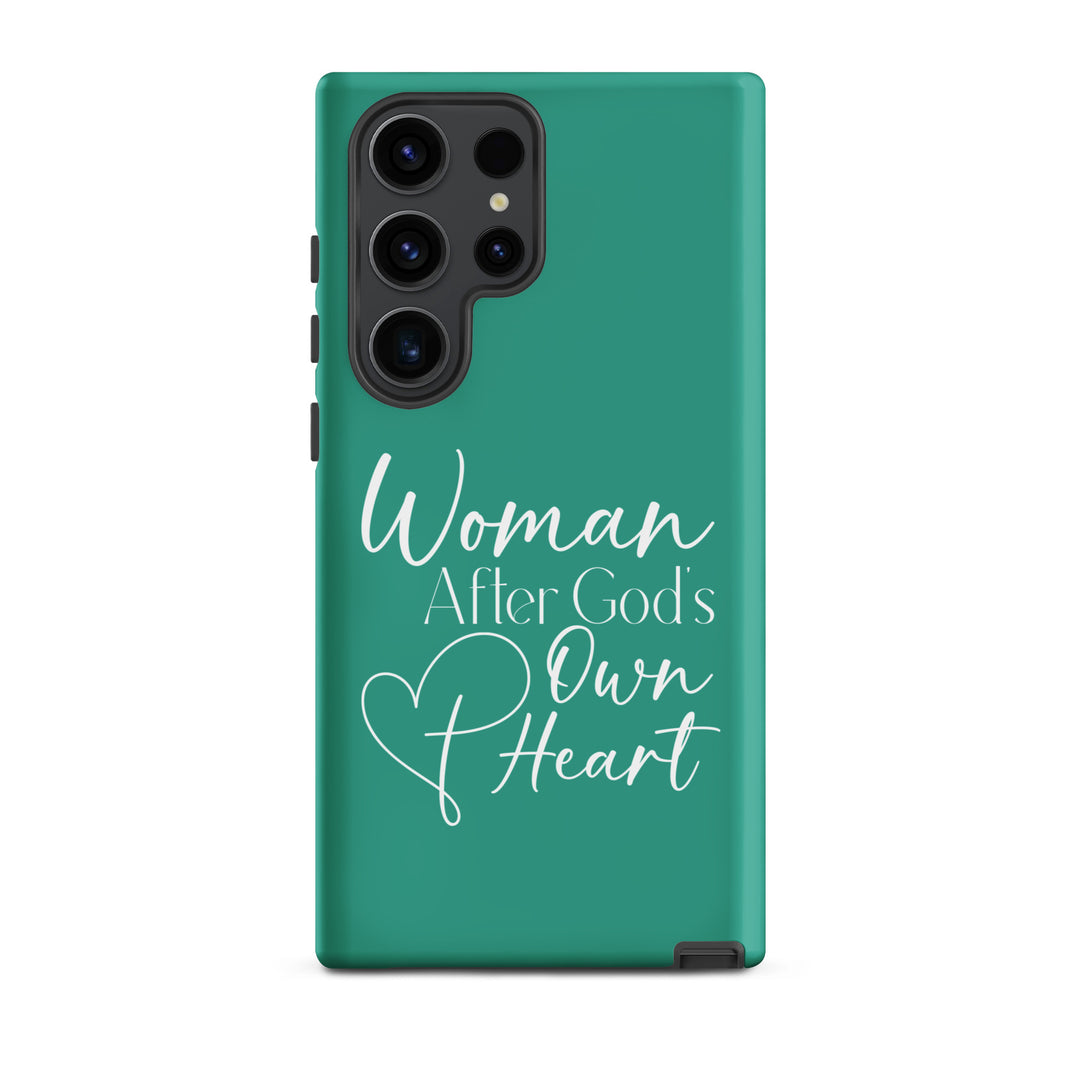 Christian Phone Case Woman After God's Heart for Samsung® Samsung® Phone Cases Matte Samsung Galaxy S23 Ultra 