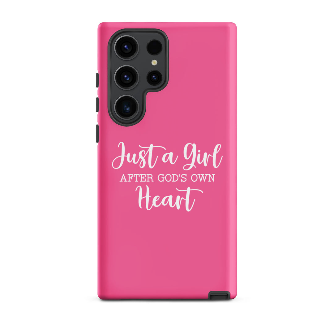 Christian Phone Case Girl After God's Heart for Samsung® Samsung® Phone Cases Matte Samsung Galaxy S23 Ultra 