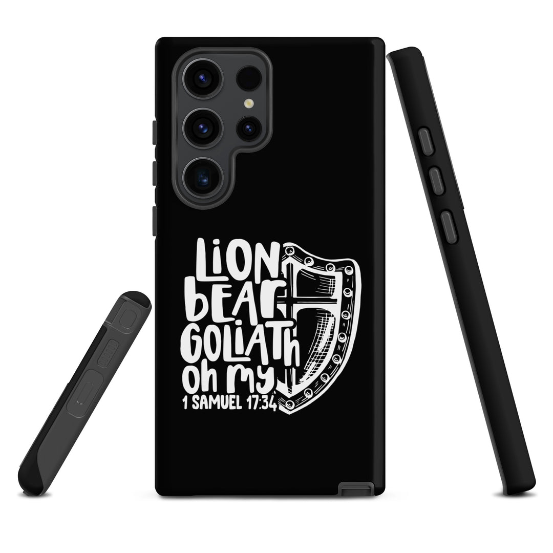 Christian Phone Case Lion Bear Goliath Oh My for Samsung® Samsung® Phone Cases   