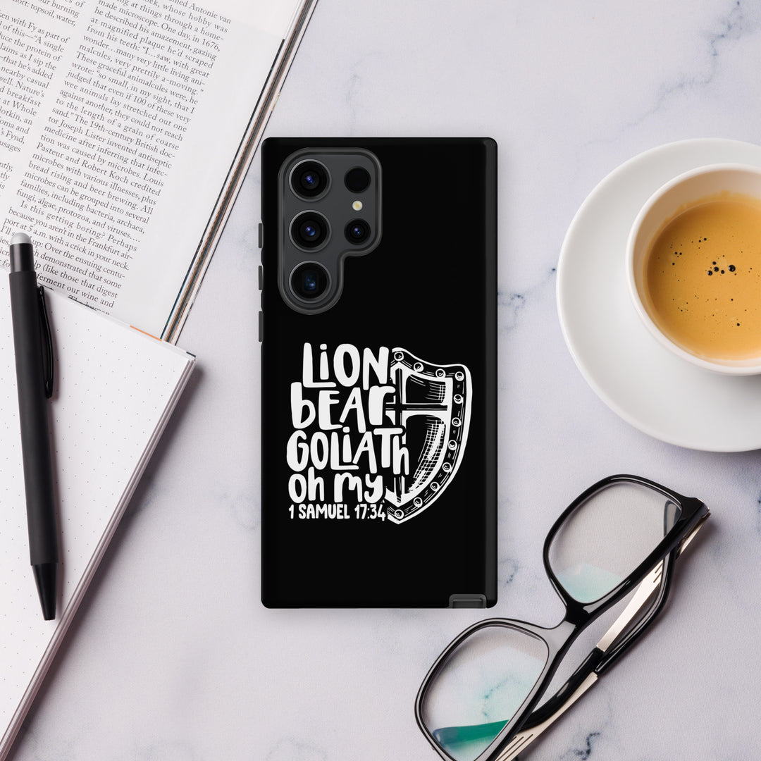 Christian Phone Case Lion Bear Goliath Oh My for Samsung® Samsung® Phone Cases   