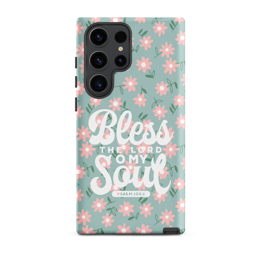 Christian Phone Case Bless The Lord Daisy for Samsung® Samsung® Phone Cases Matte Samsung Galaxy S23 Ultra 