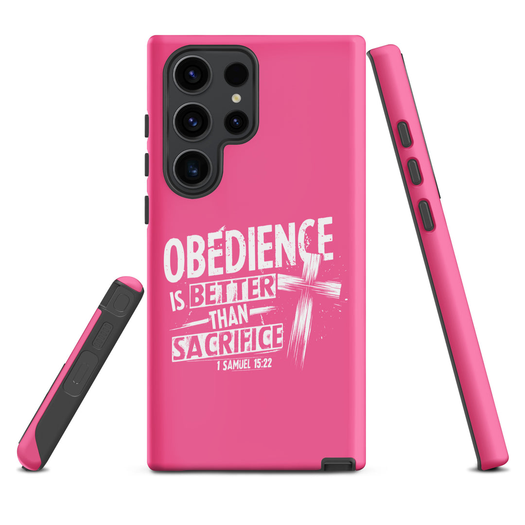 Christian Phone Case Obedience Is Better for Samsung® Samsung® Phone Cases   