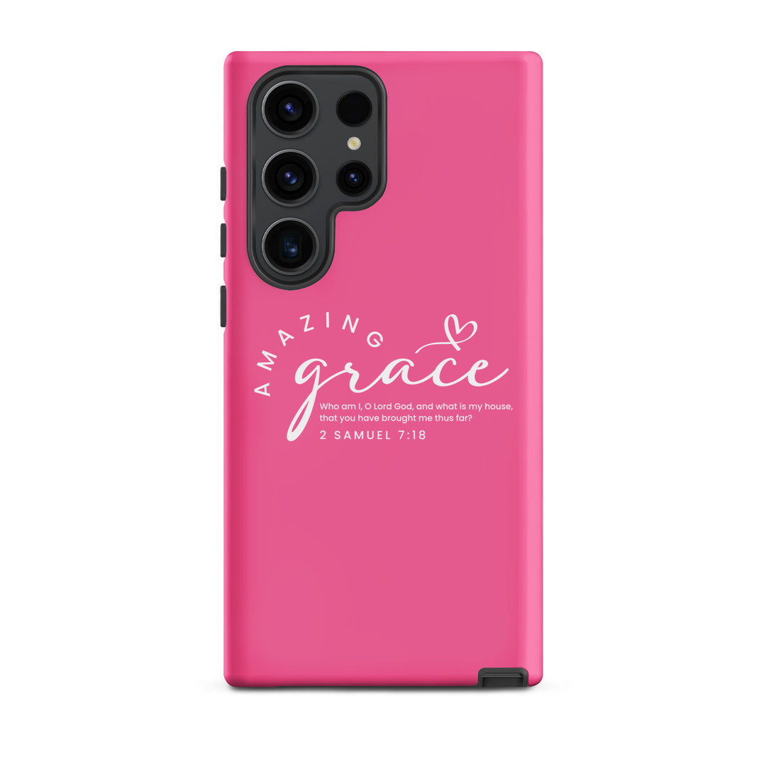 Christian Phone Case Amazing Grace Pink for Samsung® Samsung® Phone Cases Matte Samsung Galaxy S23 Ultra 