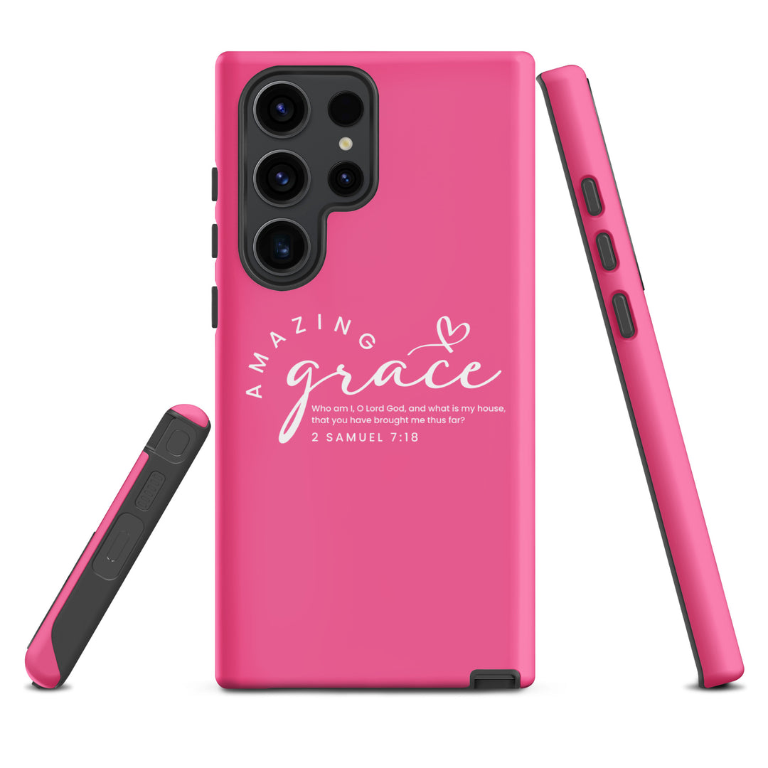 Christian Phone Case Amazing Grace Pink for Samsung® Samsung® Phone Cases   