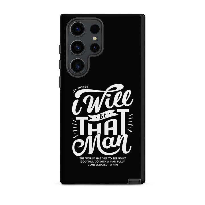 Christian Phone Case I Will Be That Man for Samsung® Samsung® Phone Cases Matte Samsung Galaxy S23 Ultra 