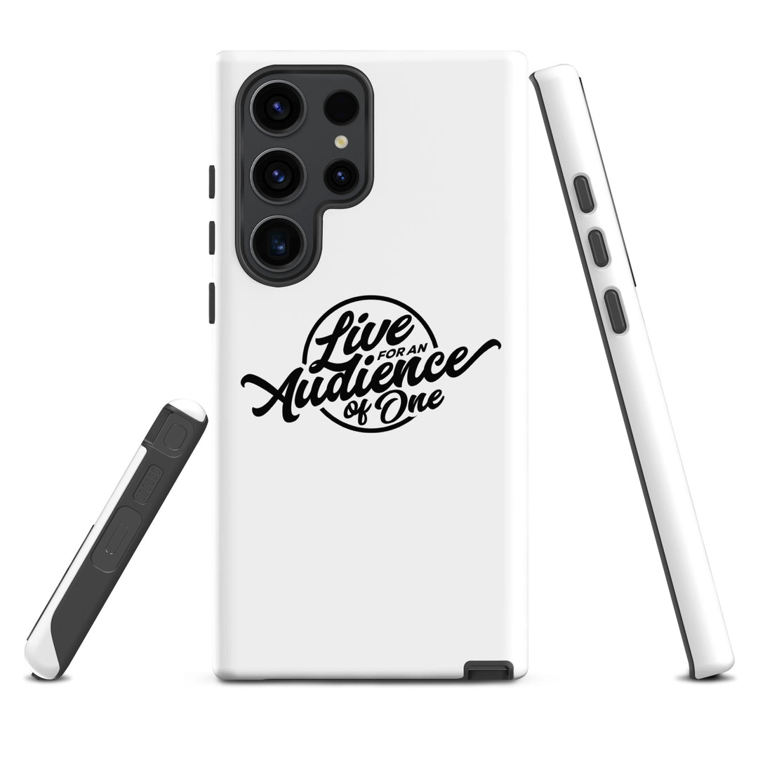 Christian Phone Case Audience of One White for Samsung® Samsung® Phone Cases   