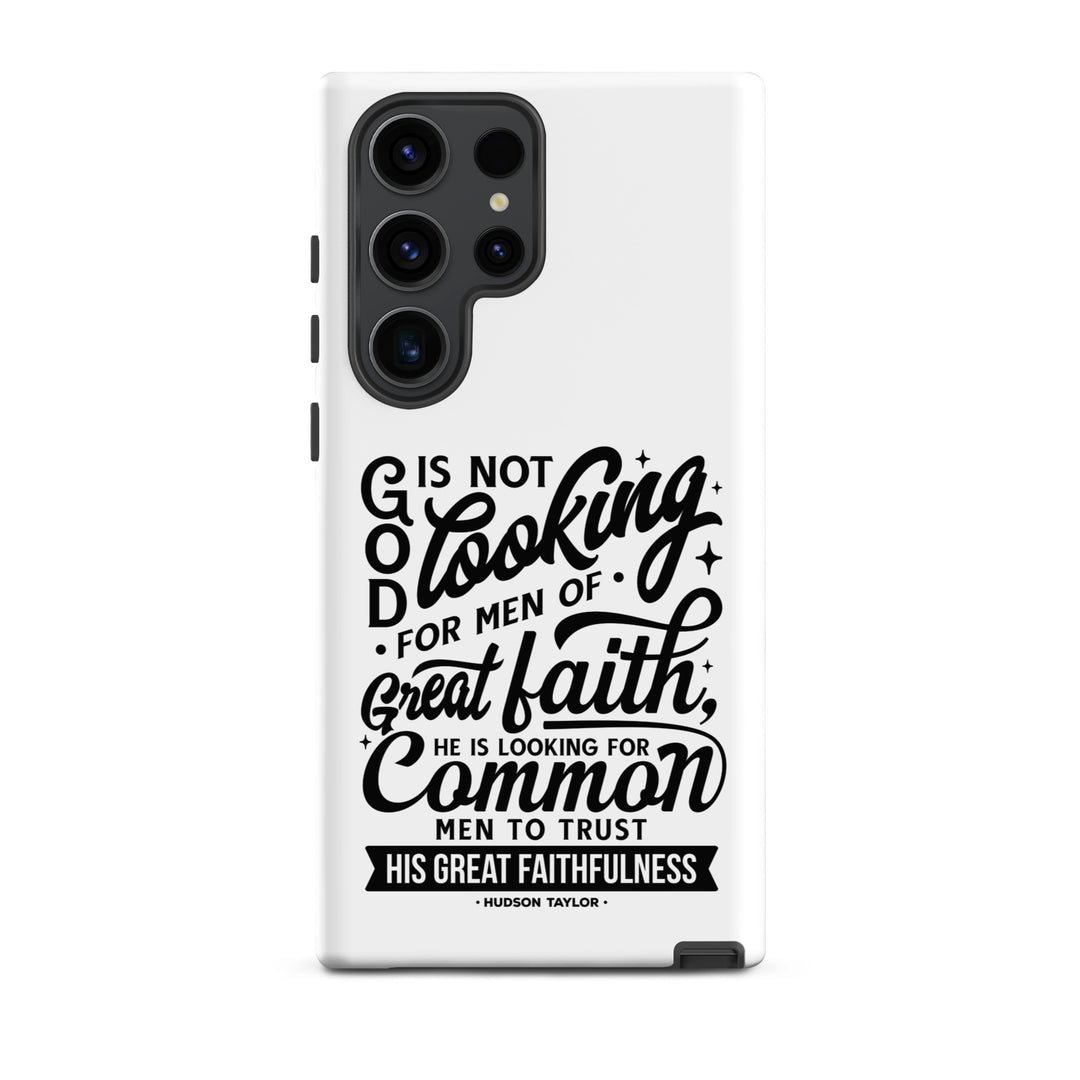 Christian Phone Case Common Men White for Samsung® Samsung® Phone Cases Matte Samsung Galaxy S23 Ultra 