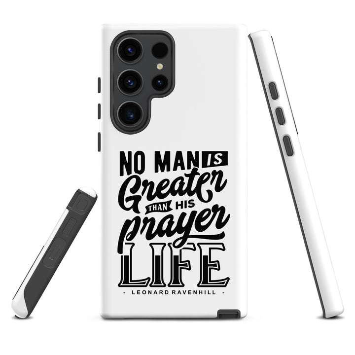 Christian Phone Case Prayer Life White for Samsung® Samsung® Phone Cases   