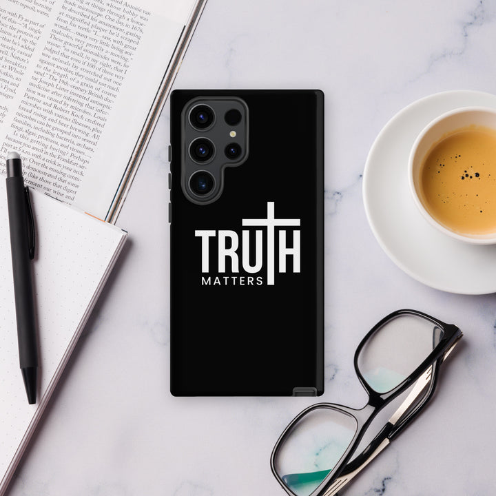 Christian Phone Case Truth Matters Black for Samsung® Samsung® Phone Cases   