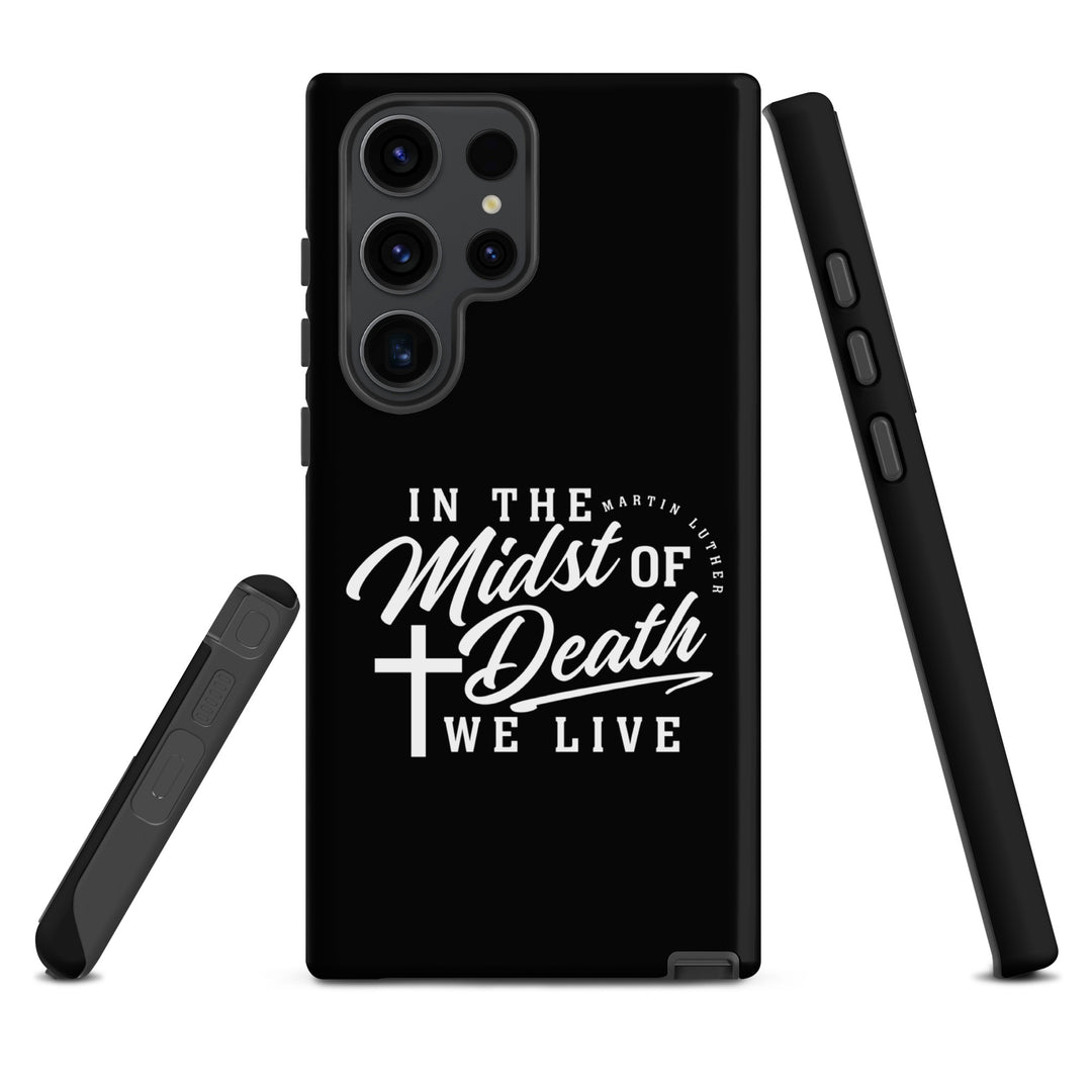 Christian Phone Case Midst of Death Black for Samsung® Samsung® Phone Cases   