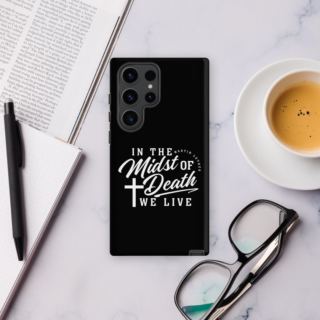 Christian Phone Case Midst of Death Black for Samsung® Samsung® Phone Cases   