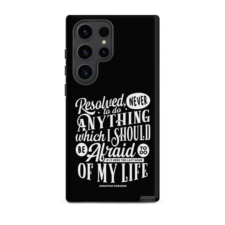 Christian Phone Case Last Hour Black for Samsung® Samsung® Phone Cases Matte Samsung Galaxy S23 Ultra 