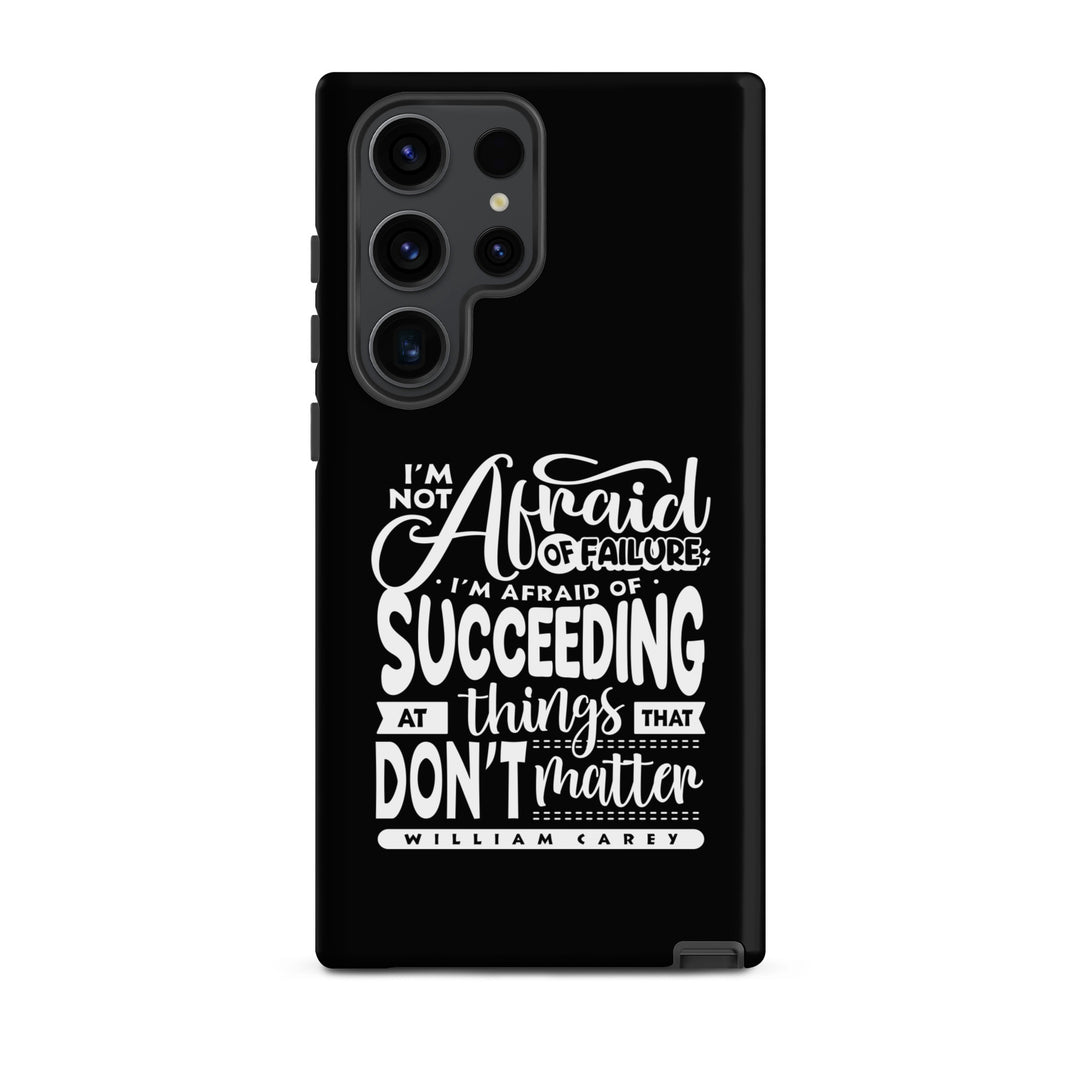 Christian Phone Case Things That Matter Black for Samsung® Samsung® Phone Cases Matte Samsung Galaxy S23 Ultra 