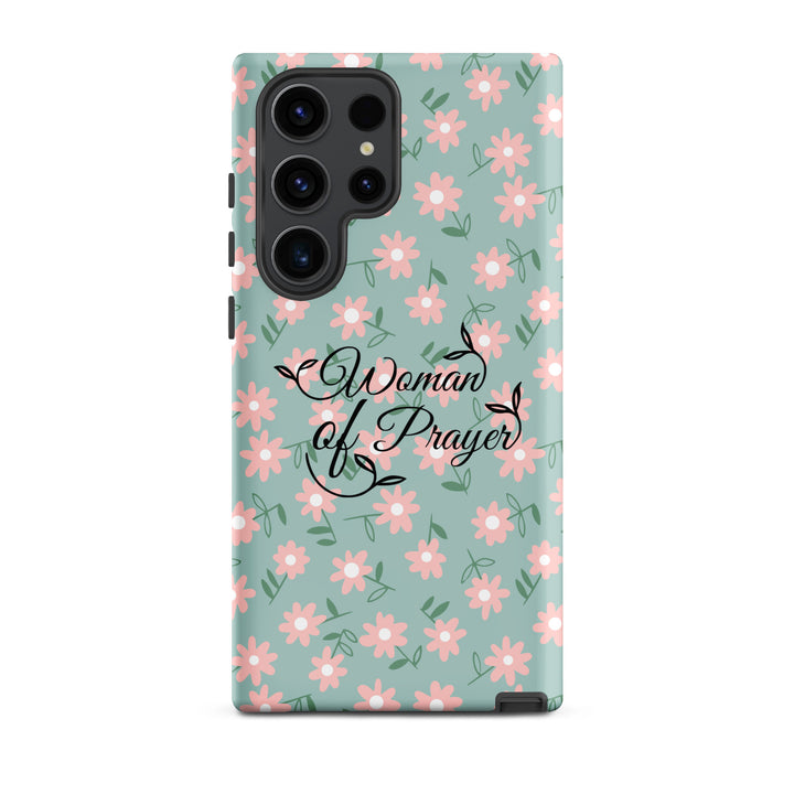 Christian Phone Case Woman of Prayer Daisy for Samsung® Samsung® Phone Cases Matte Samsung Galaxy S23 Ultra 