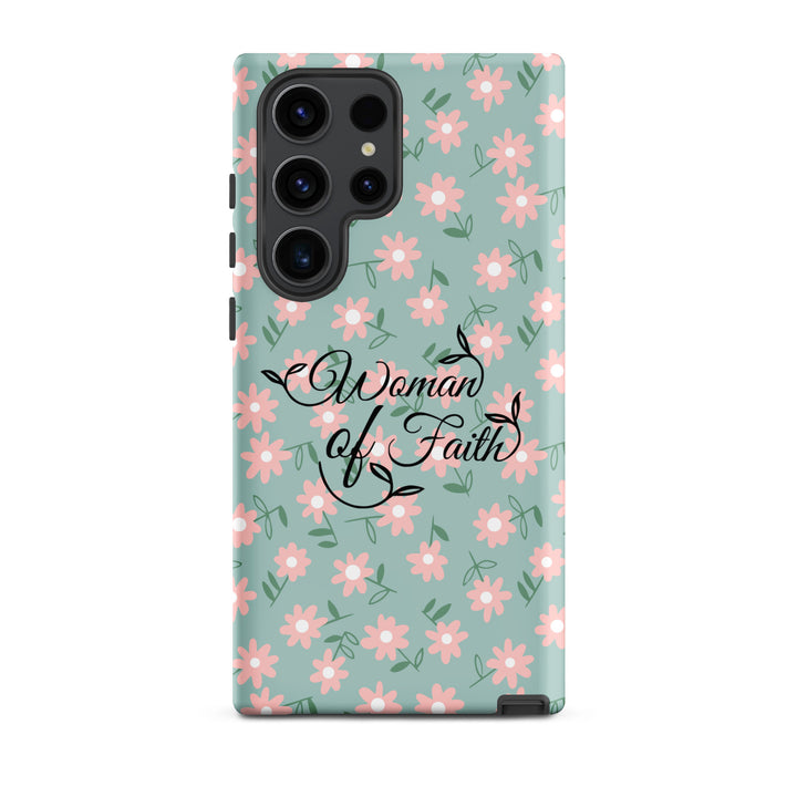 Christian Phone Case Woman of Faith Daisy for Samsung® Samsung® Phone Cases Matte Samsung Galaxy S23 Ultra 