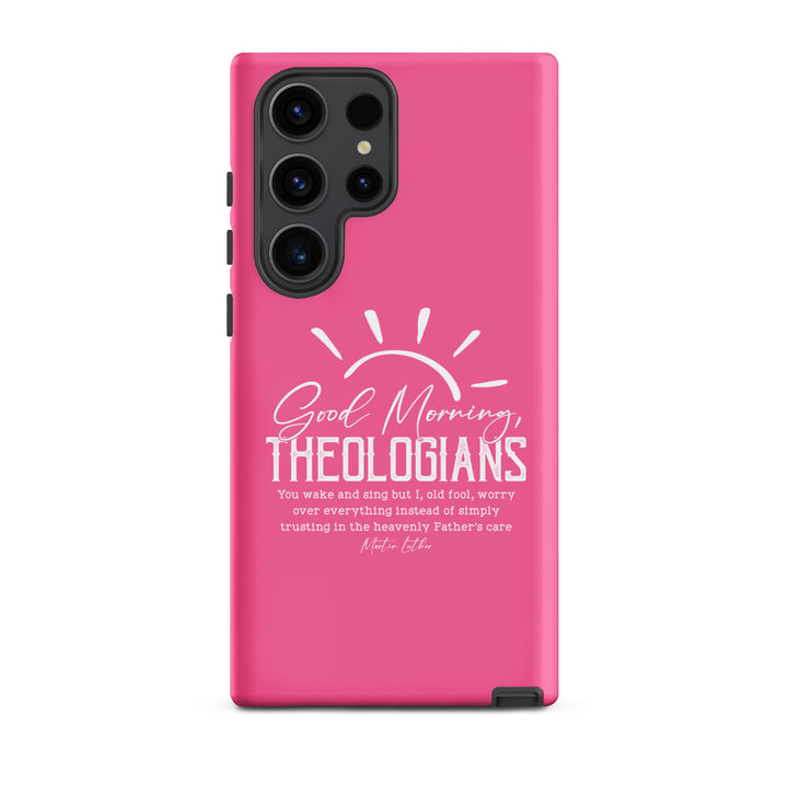 Christian Phone Case Luther's Theologians Pink for Samsung® Samsung® Phone Cases Matte Samsung Galaxy S23 Ultra 