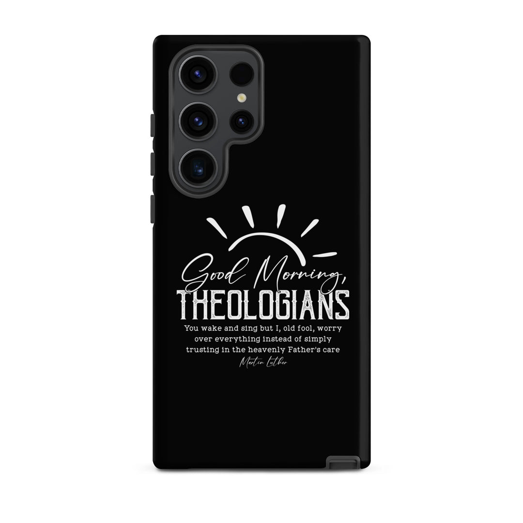 Christian Phone Case Luther's Theologians Black for Samsung® Samsung® Phone Cases Matte Samsung Galaxy S23 Ultra 