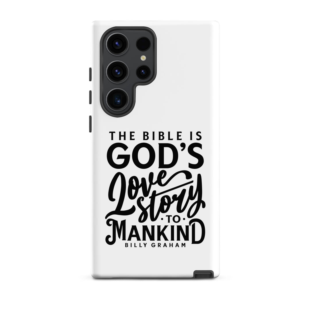 Christian Phone Case God's Love Story White for Samsung® Samsung® Phone Cases Matte Samsung Galaxy S23 Ultra 