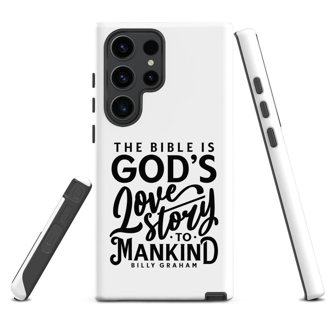 Christian Phone Case God's Love Story White for Samsung® Samsung® Phone Cases   