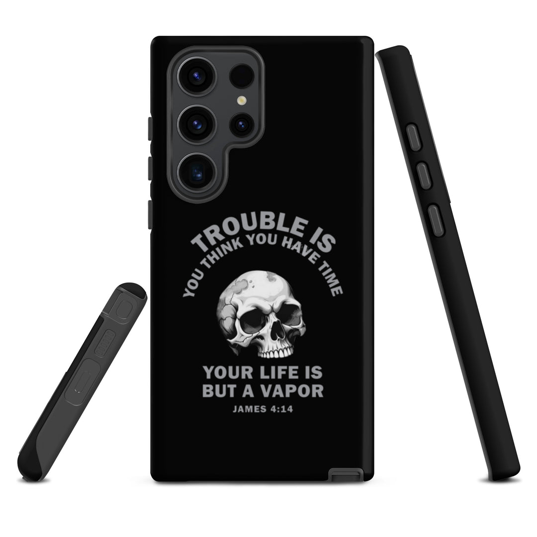 Christian Phone Case Life Is Vapor Black for Samsung® Samsung® Phone Cases   