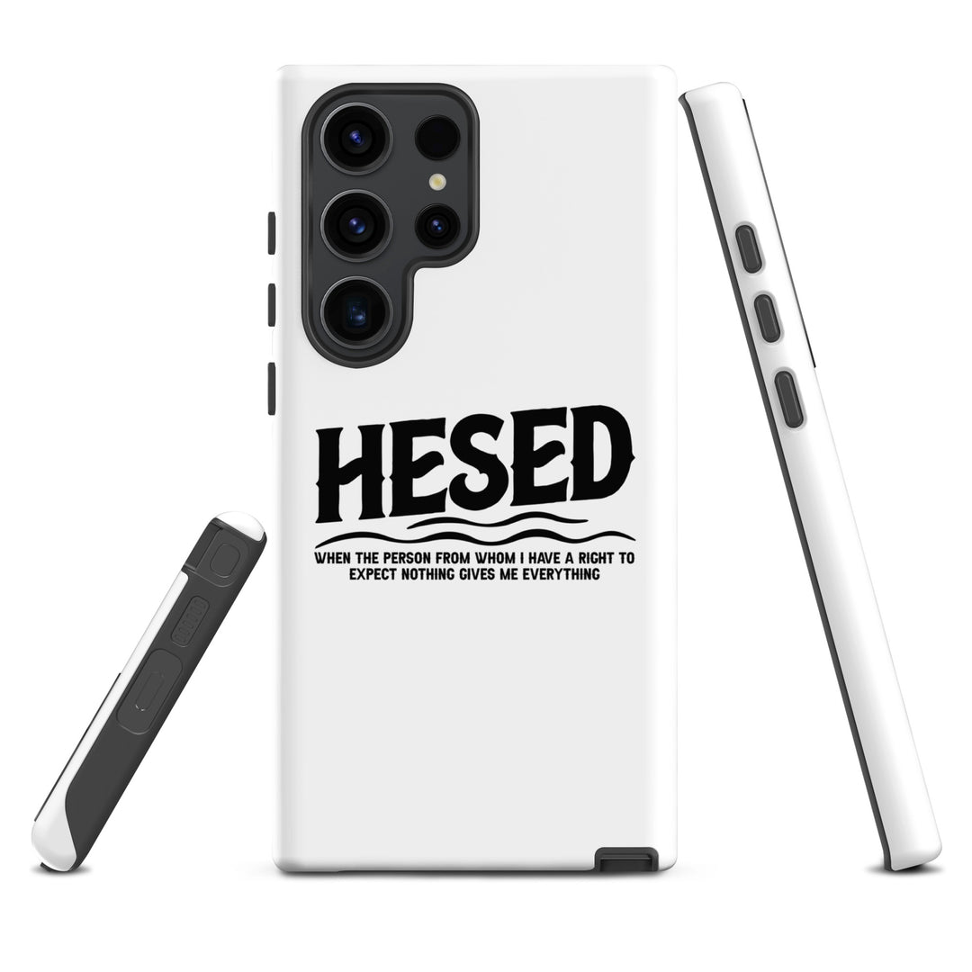 Christian Phone Case Hesed Everything White for Samsung® Samsung® Phone Cases   