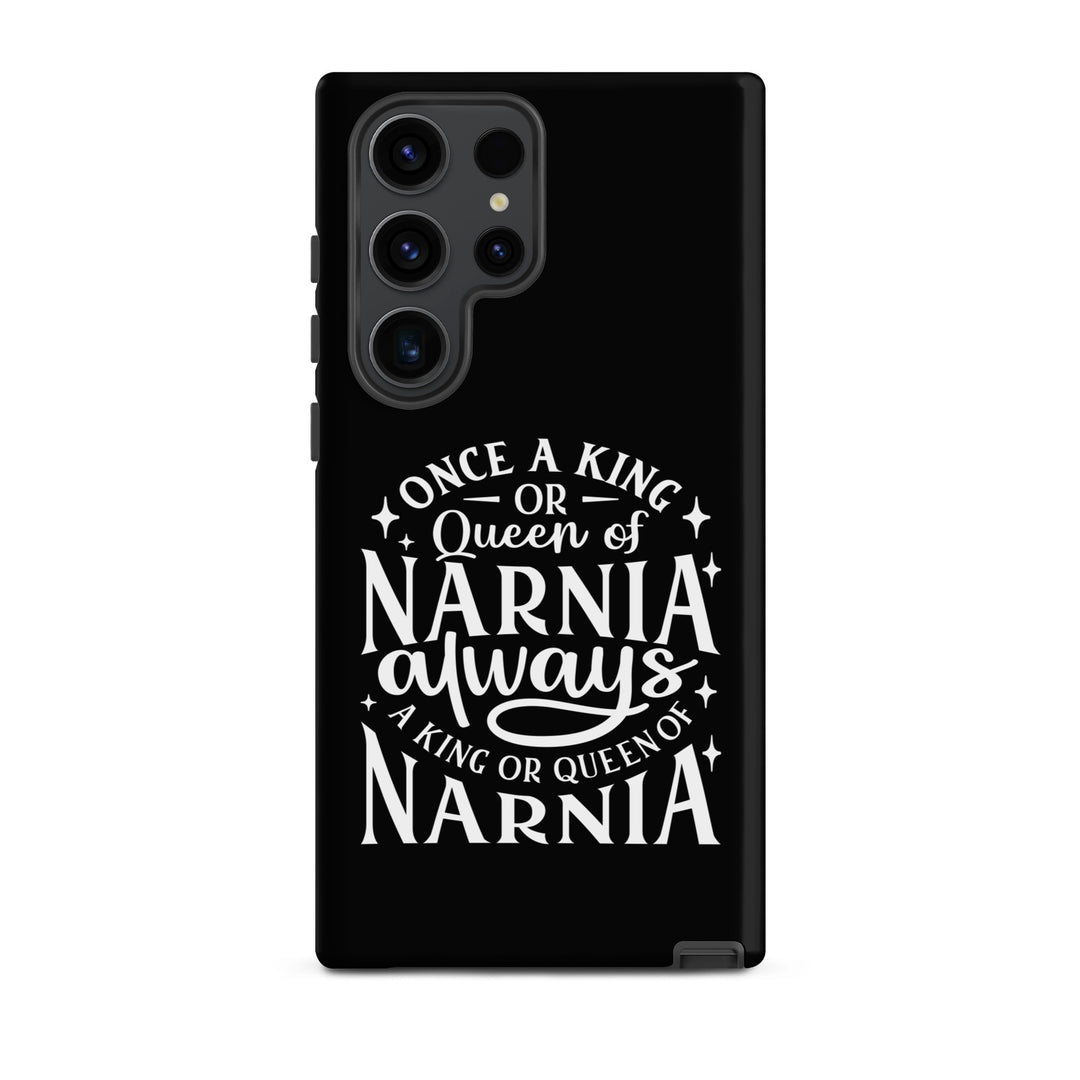 Christian Phone Case King or Queen Narnia Black for Samsung® Samsung® Phone Cases Matte Samsung Galaxy S23 Ultra 