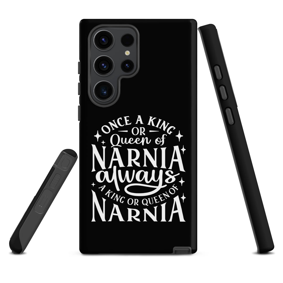 Christian Phone Case King or Queen Narnia Black for Samsung® Samsung® Phone Cases   