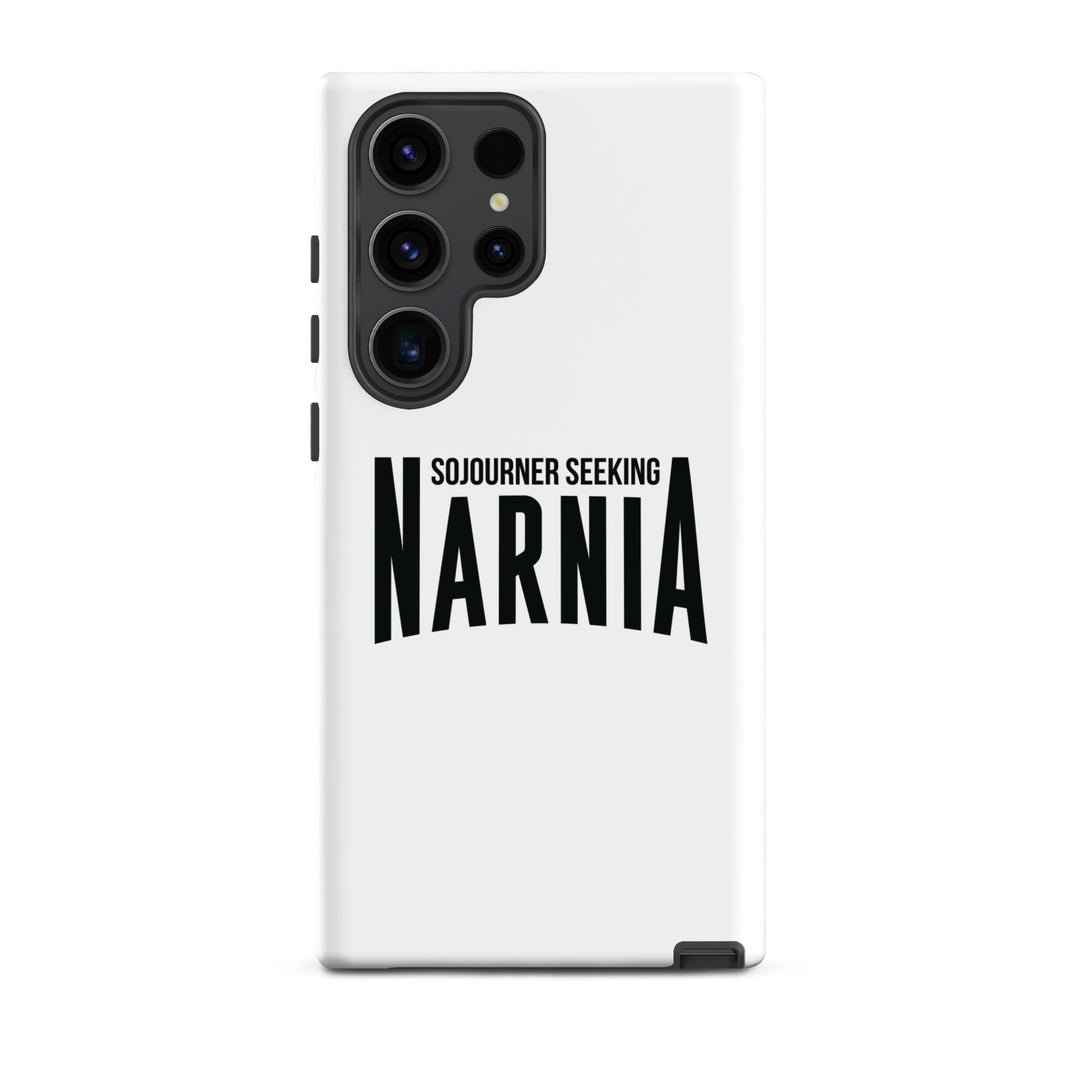 Christian Phone Case Sojourner Seeking Narnia White for Samsung® Samsung® Phone Cases Matte Samsung Galaxy S23 Ultra 