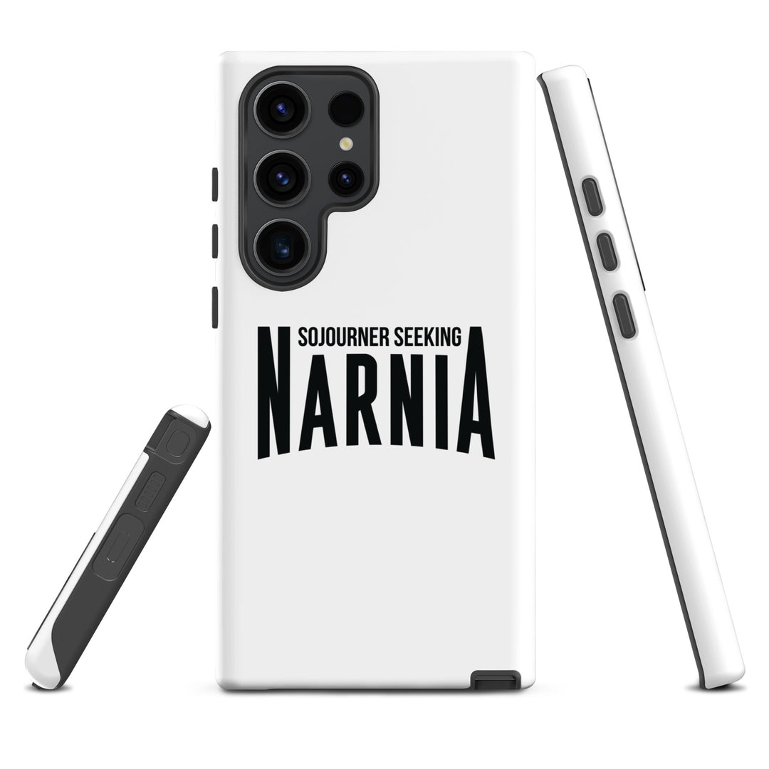 Christian Phone Case Sojourner Seeking Narnia White for Samsung® Samsung® Phone Cases   