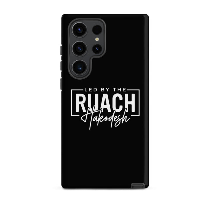 Christian Phone Case Led By Ruach Hakodesh Black for Samsung® Samsung® Phone Cases Matte Samsung Galaxy S23 Ultra 