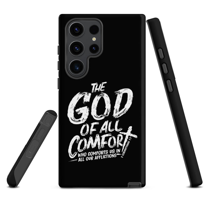 Christian Phone Case God of All Comfort Black for Samsung® Samsung® Phone Cases   