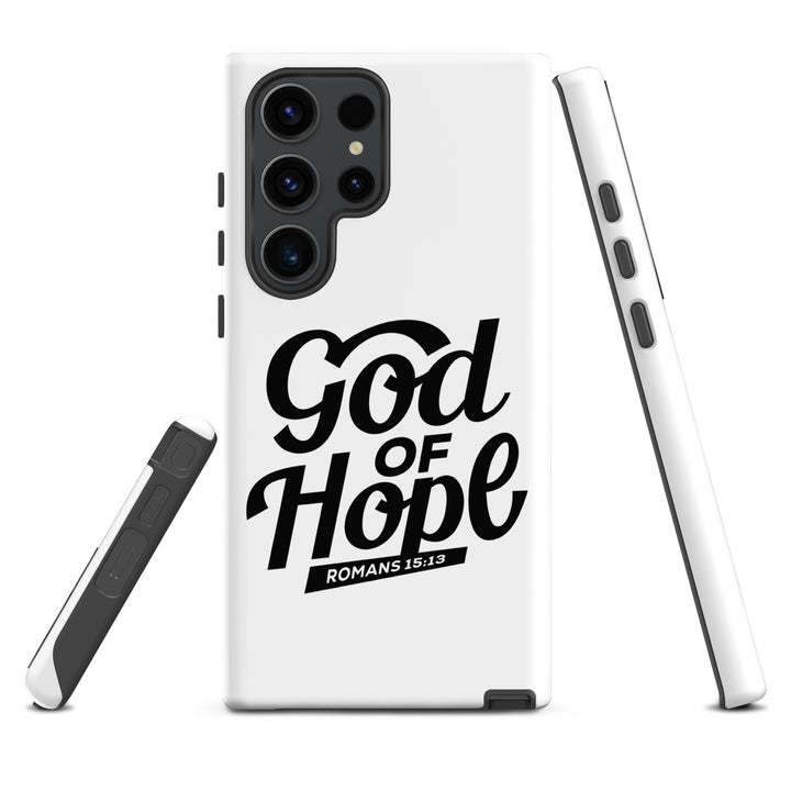 Christian Phone Case God of Hope White for Samsung® Samsung® Phone Cases   