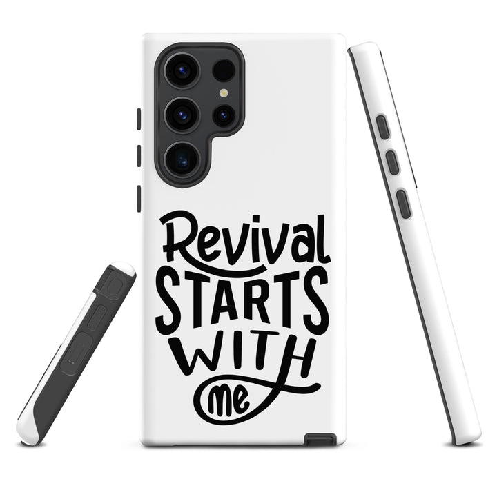 Christian Phone Case Revival Starts With Me White for Samsung® Samsung® Phone Cases   