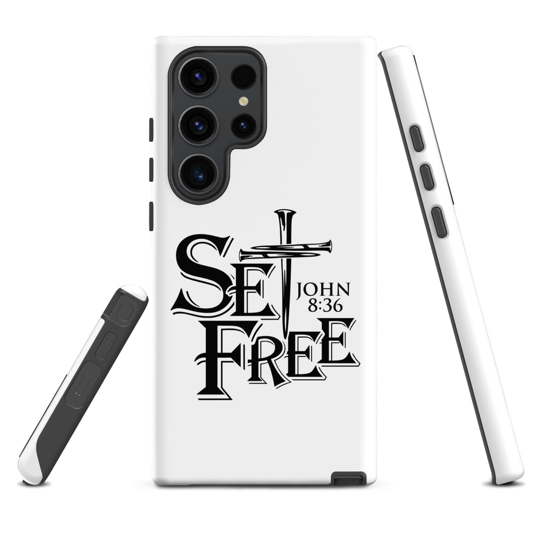 Christian Phone Case Set Free White for Samsung® Samsung® Phone Cases   