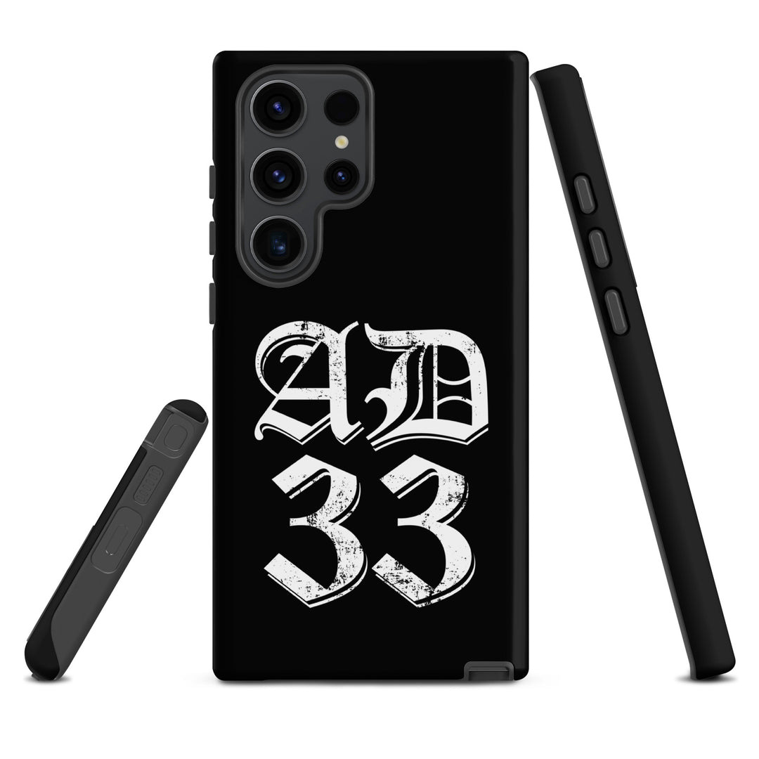 Christian Phone Case AD 33 Old English Black for Samsung® Samsung® Phone Cases   