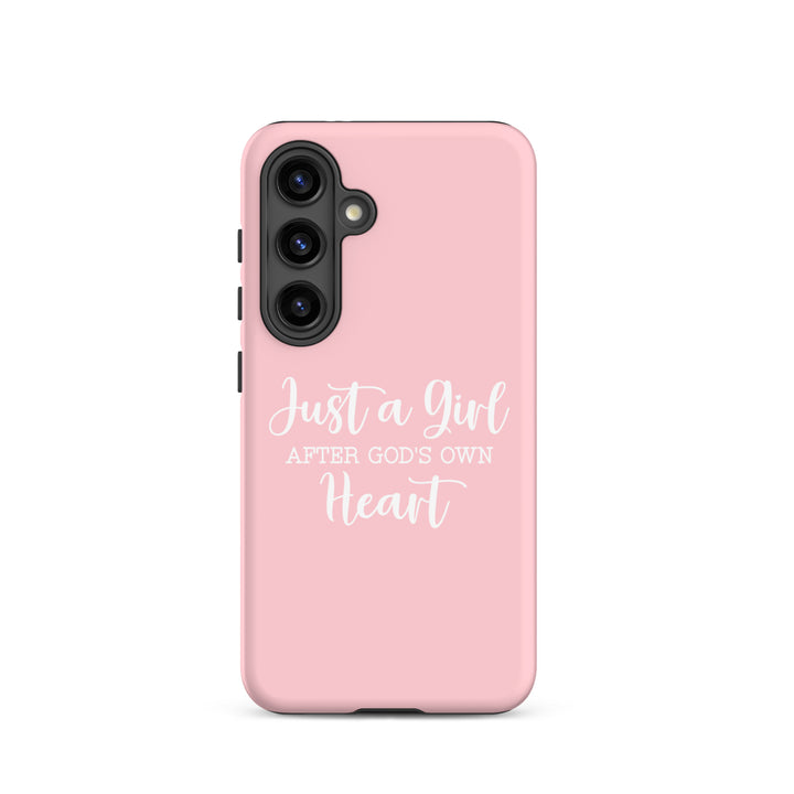 Christian Phone Case Girl After God's Heart for Samsung® Samsung® Phone Cases Matte Samsung Galaxy S24 