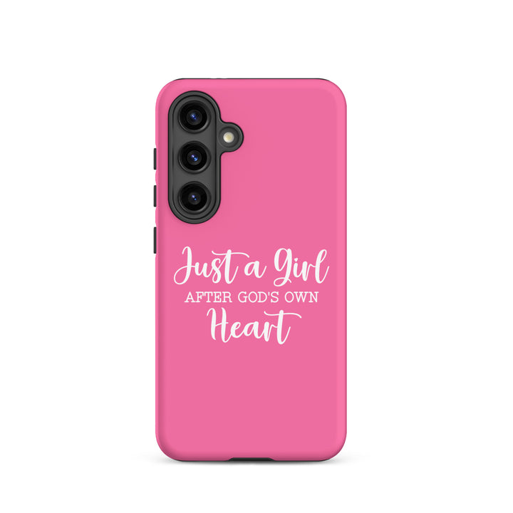 Christian Phone Case Girl After God's Heart for Samsung® Samsung® Phone Cases Matte Samsung Galaxy S24 