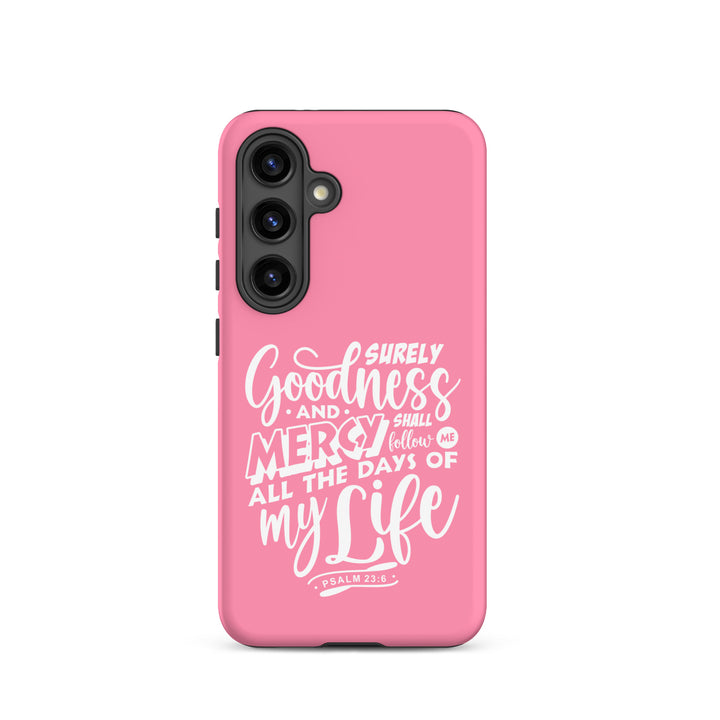 Christian Phone Case Goodness and Mercy for Samsung® Samsung® Phone Cases Matte Samsung Galaxy S24 