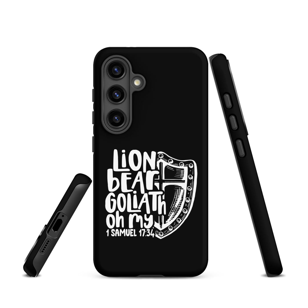 Christian Phone Case Lion Bear Goliath Oh My for Samsung® Samsung® Phone Cases   