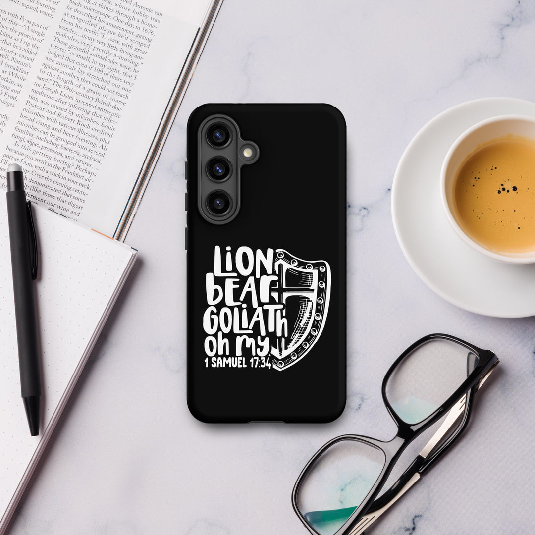 Christian Phone Case Lion Bear Goliath Oh My for Samsung® Samsung® Phone Cases   