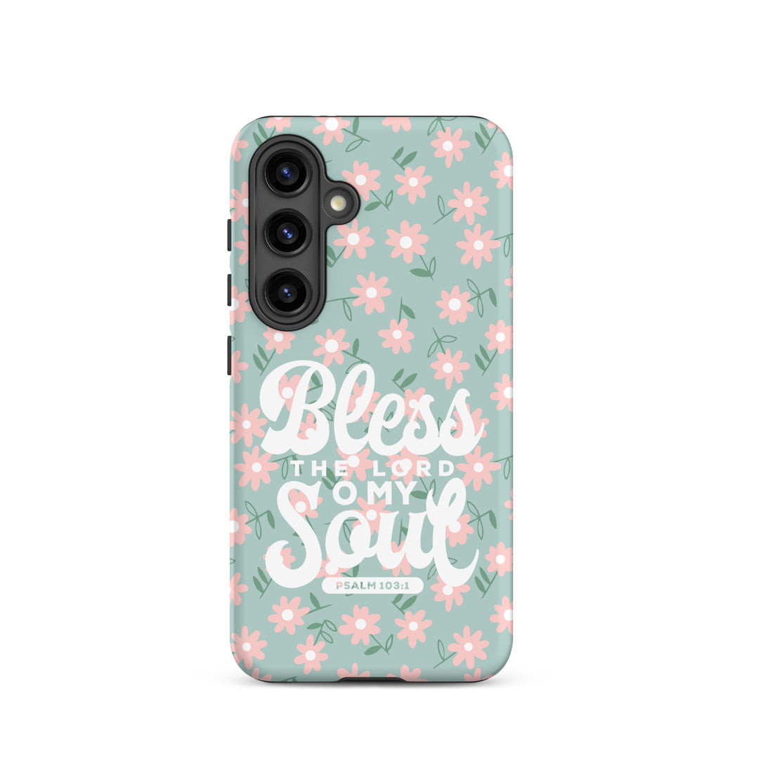 Christian Phone Case Bless The Lord Daisy for Samsung® Samsung® Phone Cases Matte Samsung Galaxy S24 