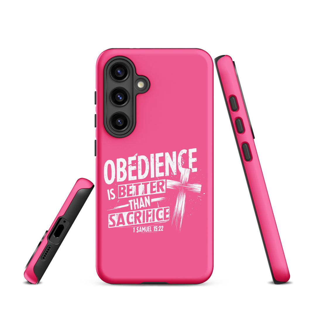 Christian Phone Case Obedience Is Better for Samsung® Samsung® Phone Cases   