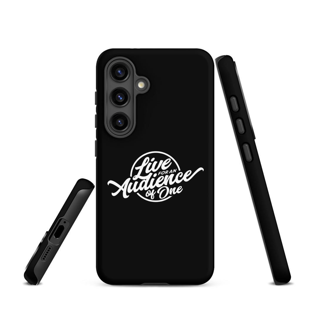 Christian Phone Case Audience of One Black for Samsung® Samsung® Phone Cases   