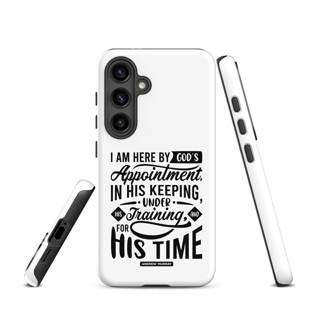 Christian Phone Case His Time White for Samsung® Samsung® Phone Cases   