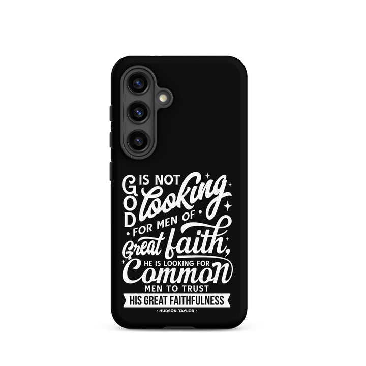 Christian Phone Case Common Men Black for Samsung® Samsung® Phone Cases Matte Samsung Galaxy S24 